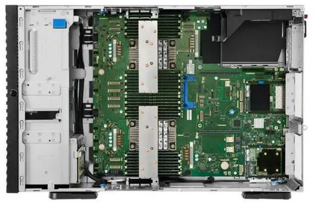 Alt view image 4 of 4 - HPE ProLiant ML350 Gen12 6515P 2.3GHz 16-Core 1P 1x64GB-R 8SFF MR408i-o BCM5719 1GbE 2x480GB SATA SSD 2x800W PS Tower Server