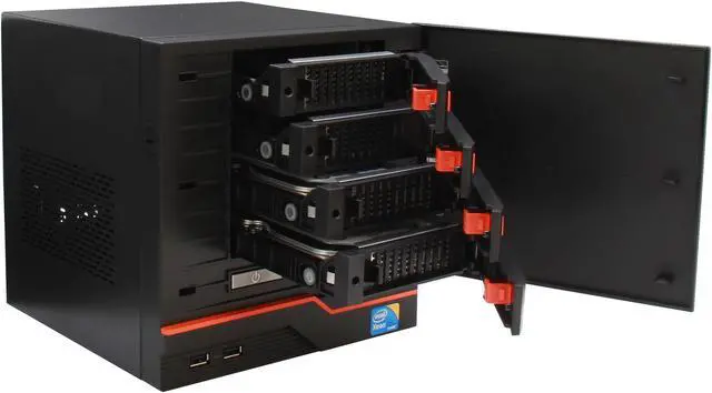 Alt view image 6 of 7 - acer AC100 MicroServer Server System Intel Xeon E3-1260L 2.4GHz 4C/8T 4GB DDR3 2 x 1TB 7200RPM ST.R7L11.001