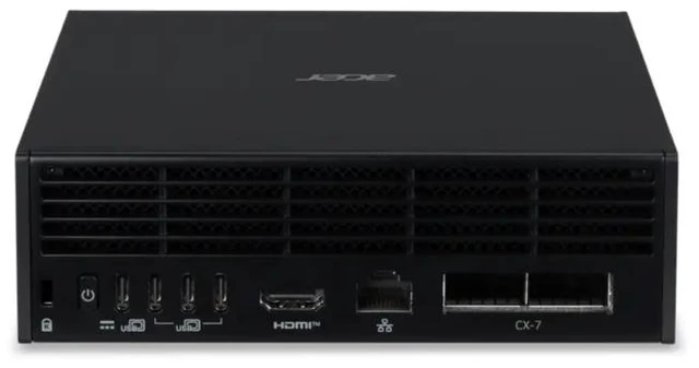 Alt view image 6 of 7 - Acer Veriton Mini PC NVIDIA GB10 Grace Blackwell Superchip 128GB DDR5 Linux VGN100-UR13