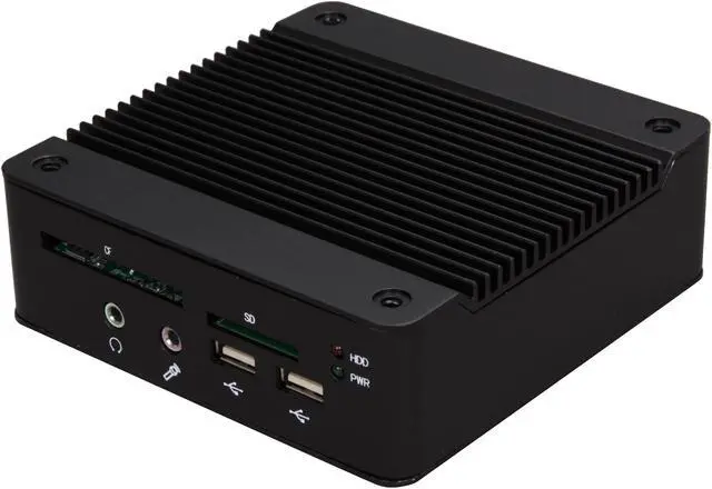 Main image of Habey BIS-6620-I Ultra-compact Intel Atom Z510 Based ultra-low power fanless PC 1080p Media Player w/VESA Mount Kit