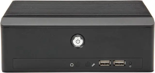 Alt view image 2 of 5 - Habey BIS-6636 Intel Atom D2550 1.86GHz Dual NIC Fanless Compact PC - OEM