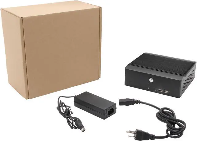 Alt view image 5 of 5 - Habey BIS-6636 Intel Atom D2550 1.86GHz Dual NIC Fanless Compact PC - OEM