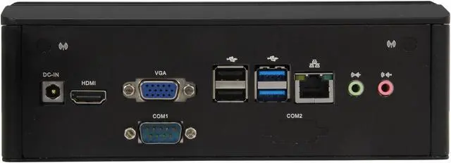 Alt view image 4 of 5 - Habey BIS-6764 Fanless System with Intel 3rd Gen Ivy Bridge Dual-Core i3 - OEM