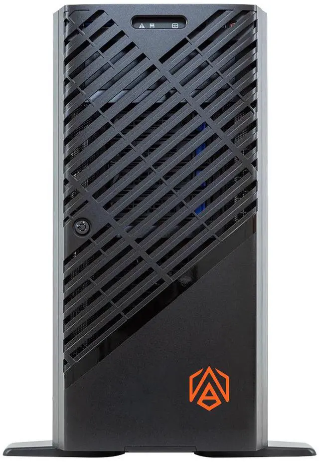 Alt view image 2 of 3 - ABS Zaurion Duo Aqua Tower GPU Workstation Intel Xeon W7-2495X - RTX Pro 6000 Blackwell MaxQ - 128GB DDR5 - Windows 11 Pro (ZAW7-2495X-RP6000MQ)