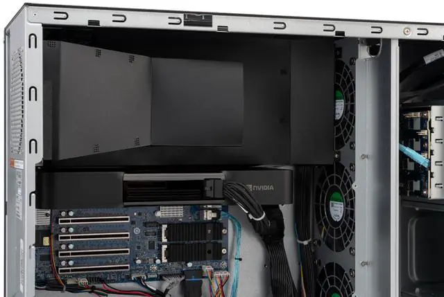 Alt view image 9 of 10 - ABS Zaurion Aqua Tower GPU Workstation Intel Xeon W7-2495X - RTX Pro 6000 Blackwell - 128GB DDR5 - Windows 11 Pro (ZAW7-2495X-RP6000)