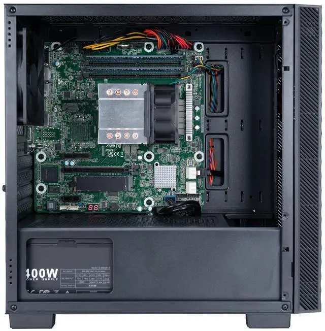 Alt view image 5 of 7 - ABS Workstation, AMD EPYC 4545P 16cores 3GHz,32GB DDR5 5600MT/s ECC Unbuffered DIMM, 2TB NVMe, 16TB SATA Hard drive