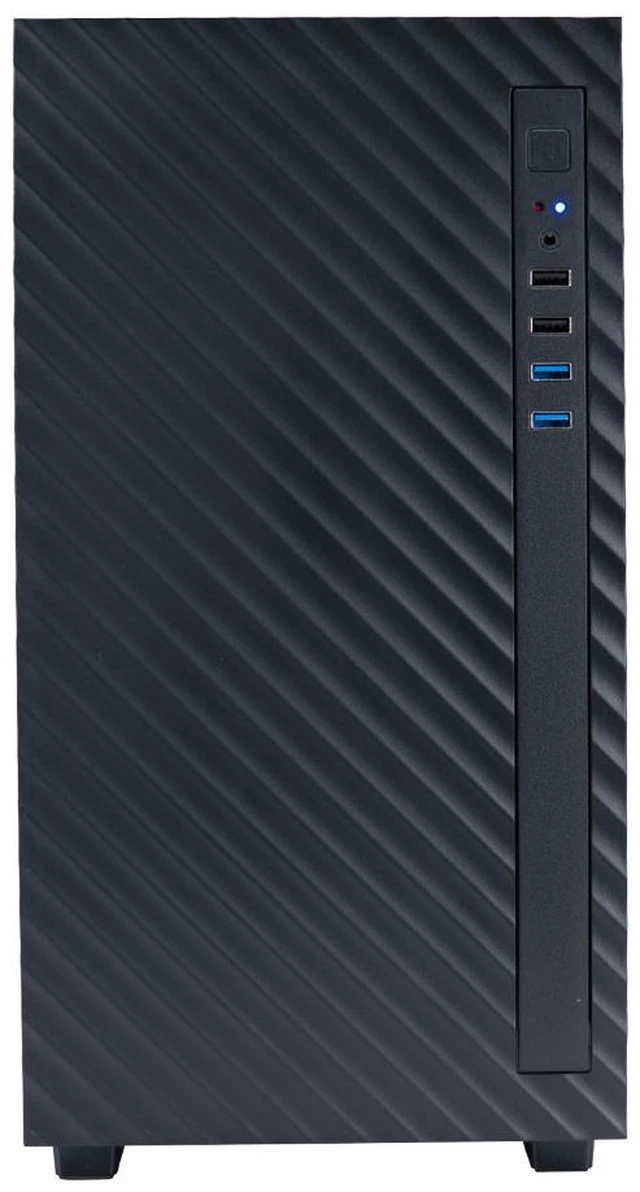 Alt view image 3 of 7 - ABS Mini Tower Server, 1 x 3.5" + 2x 2.5" Bays, 400W Single PSU, Micro-ATX, 4 DIMM slots, 2 RJ45 1GbE, AMD EPYC 4545P, 2x 32GB DDR5, 2x 2TB M.2 NVMe SSD