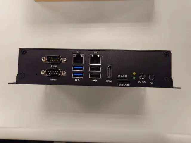 Alt view image 4 of 9 - Kneron KNEO 300 Edge AI Server Box, 8-core A53 2.0GHz CPU, 30 TOPS (INT8) NPU, 16GB LPDDR4, 64GB eMMC, Power DC12V AC100-240V 50-60Hz, Operating System Ubuntu, RS232, RS485, 2 x Ethernet (1000Mbps)