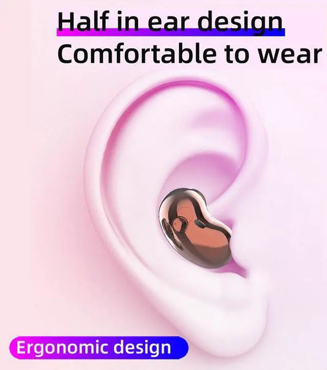 Alt view image 3 of 4 - Wireless Headphones Bluetooth 5.1 TWS Headphones with Microphone Bluetooth Earphone Stereo Headset for IOS Samsung Buds Live