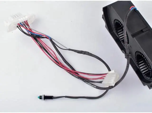 Alt view image 3 of 6 - Original Delta SFB0212H 12V 0.51A double fan blower server power cooling fan combination 125X45X38mm