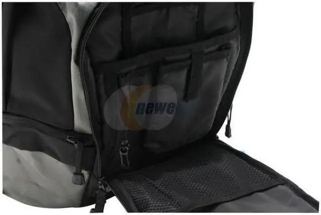 Alt view image 4 of 10 - pacific DESIGN Black/Gray 17" Action II Backpack XL Model PD0167