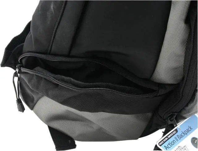 Alt view image 5 of 10 - pacific DESIGN Black/Gray 17" Action II Backpack XL Model PD0167