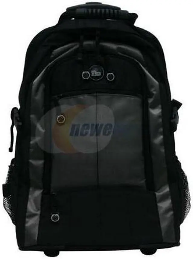 Alt view image 3 of 8 - pacific DESIGN Black/Gray Action II Rolling Backpack XL Model PD0198