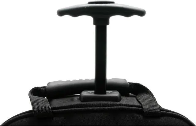 Alt view image 7 of 8 - pacific DESIGN Black/Gray Action II Rolling Backpack XL Model PD0198