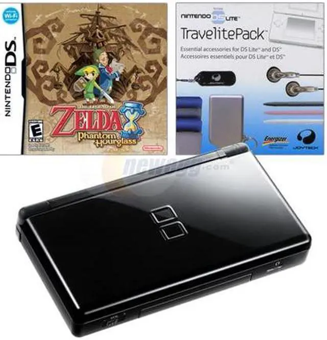 Main image of Nintendo DS Lite Onyx Zelda Bundle Onyx