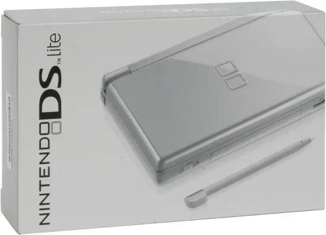 Alt view image 8 of 8 - Nintendo DS Lite Metallic Silver