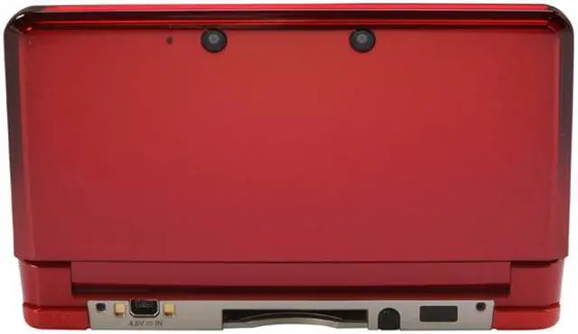 Alt view image 5 of 11 - Nintendo 3DS Flame Red with Super Mario 3D Land