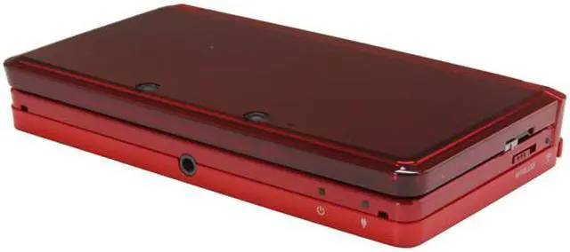 Alt view image 9 of 11 - Nintendo 3DS Flame Red with Super Mario 3D Land