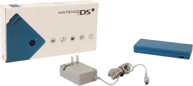 Alt view image 10 of 10 - Nintendo DSi Matte Blue