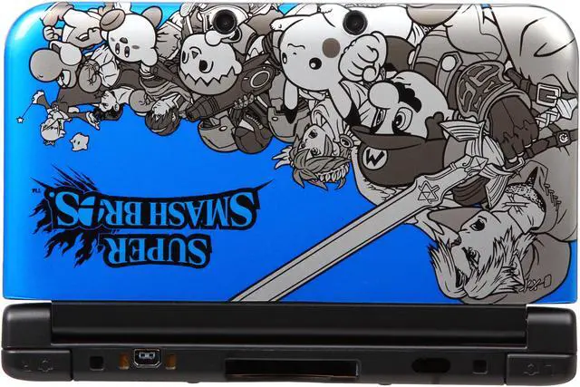 Alt view image 4 of 8 - Nintendo 3DS XL - Blue Super Smash Bros. Edition