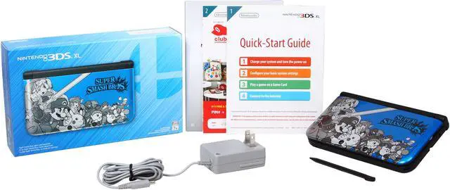 Alt view image 8 of 8 - Nintendo 3DS XL - Blue Super Smash Bros. Edition