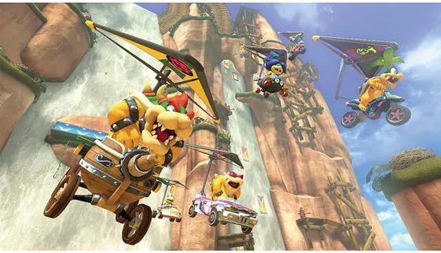 Alt view image 6 of 6 - Nintendo Mario Kart 8 Wii U 32GB Deluxe Edition Black