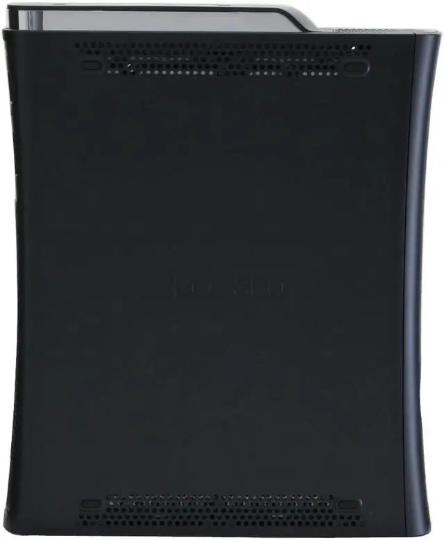 Alt view image 7 of 19 - Microsoft Xbox 360 Elite w/2 Games 120 GB Hard Drive Black