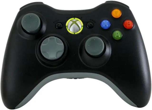 Alt view image 11 of 19 - Microsoft Xbox 360 Elite w/2 Games 120 GB Hard Drive Black