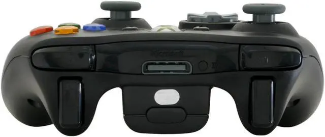 Alt view image 12 of 19 - Microsoft Xbox 360 Elite w/2 Games 120 GB Hard Drive Black