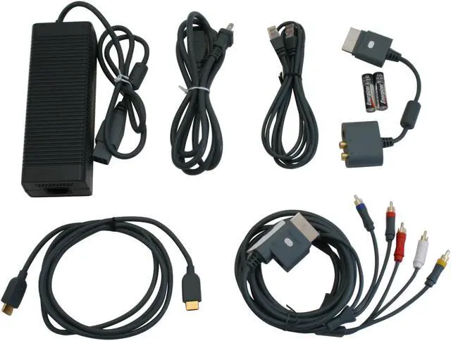 Alt view image 18 of 19 - Microsoft Xbox 360 Elite w/2 Games 120 GB Hard Drive Black