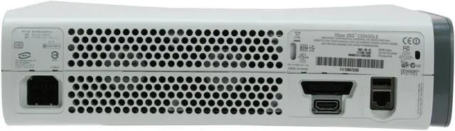 Alt view image 4 of 10 - Microsoft Xbox 360 Pro Bundle 20 GB Hard drive White