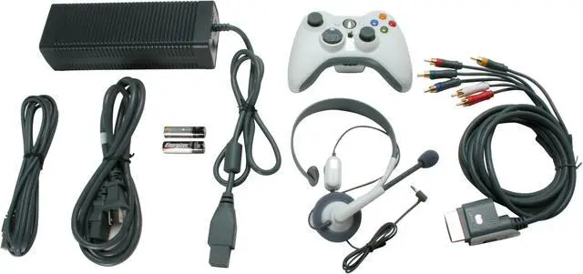 Alt view image 7 of 11 - Microsoft Xbox 360 Pro System Holiday Bundle 60 GB Hard drive