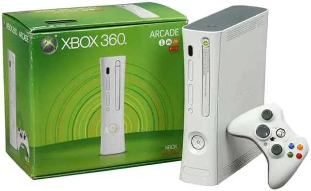 Main image of Microsoft Xbox 360 Arcade White
