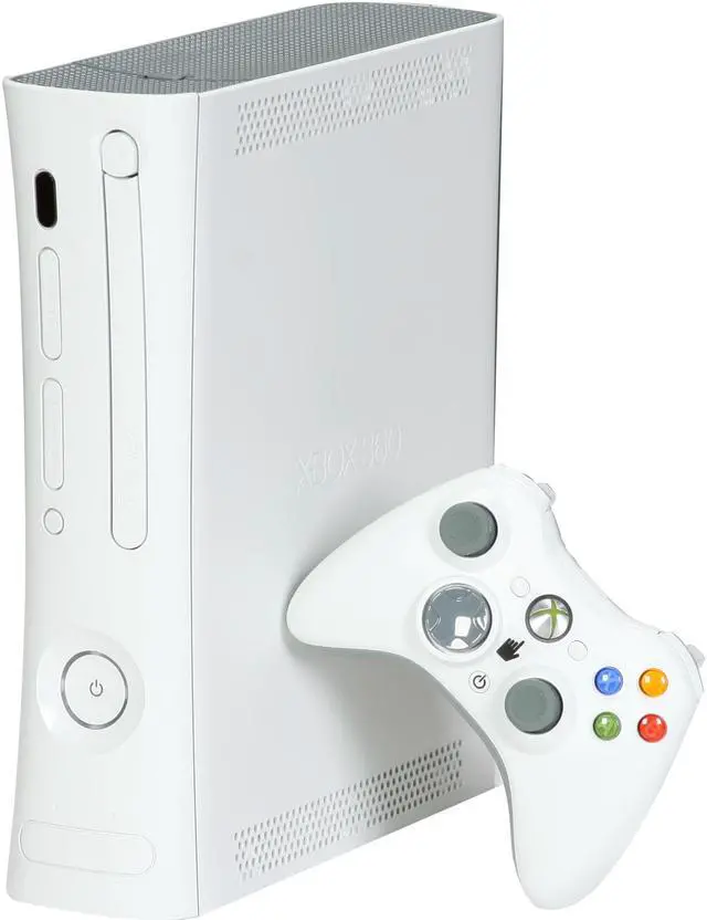 Alt view image 2 of 9 - Microsoft Xbox 360 Arcade White