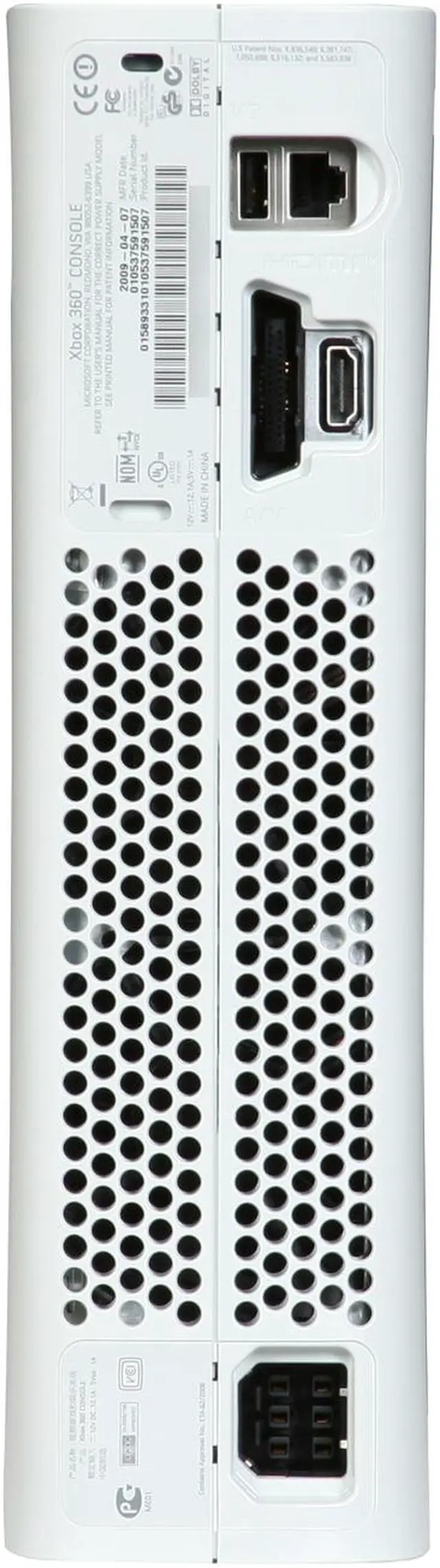 Alt view image 6 of 9 - Microsoft Xbox 360 Arcade White