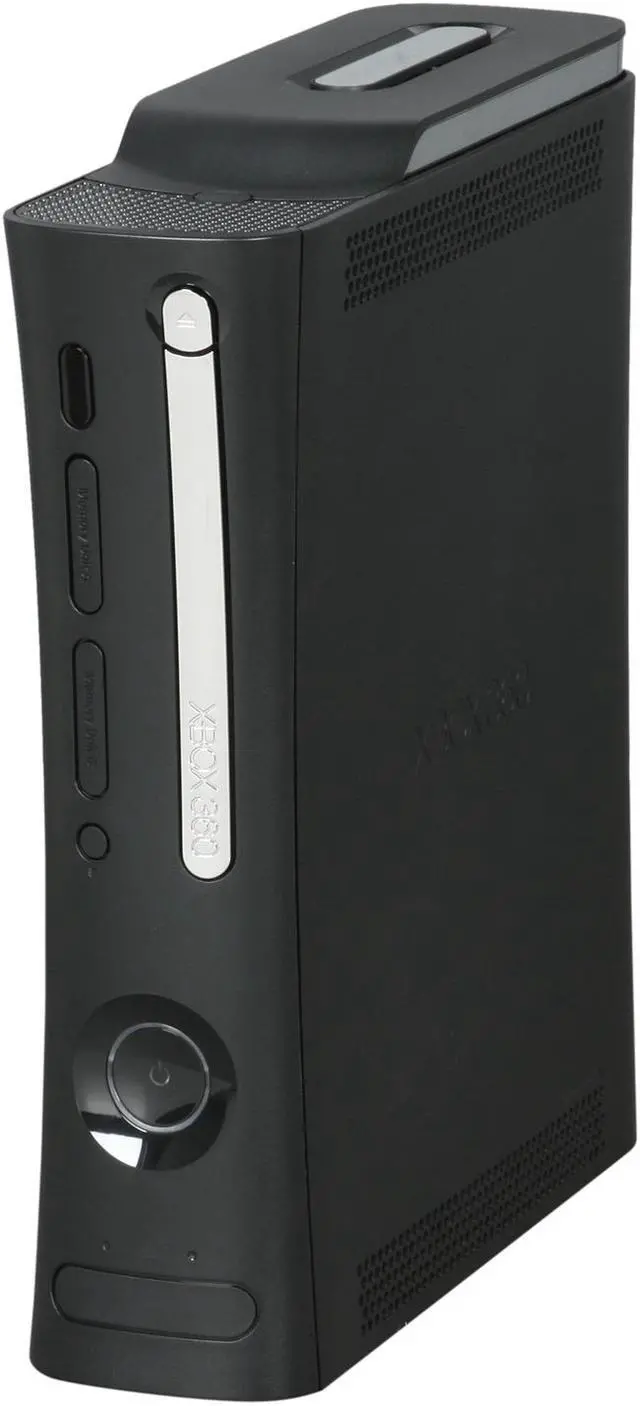 Alt view image 3 of 8 - Microsoft Xbox 360 Elite 120 GB Hard Drive Black