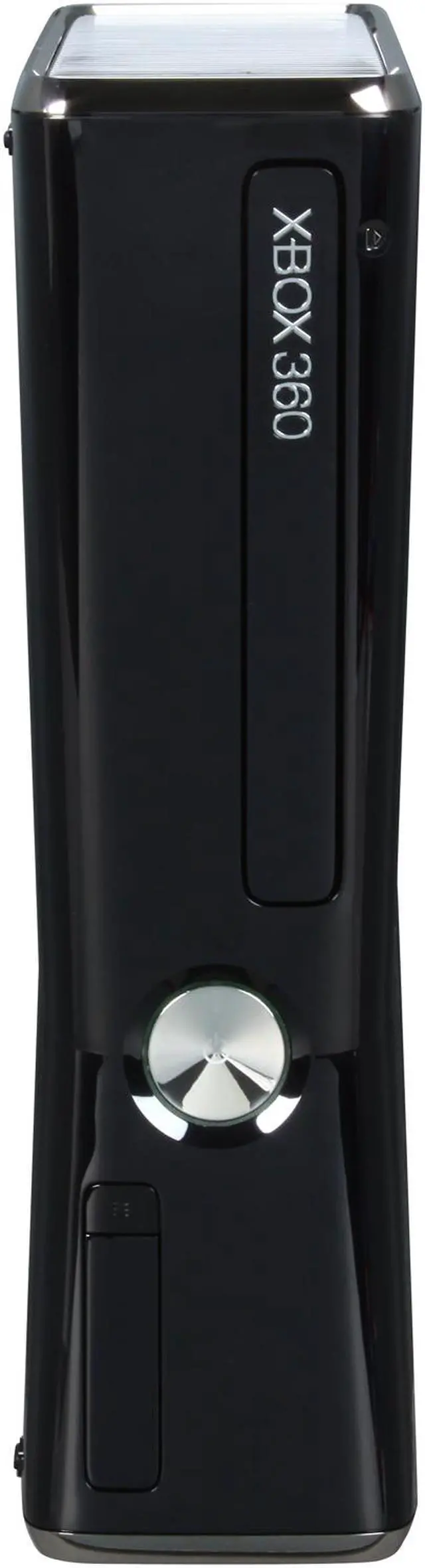 Alt view image 2 of 7 - Microsoft Xbox 360  (New Design) 250 GB Hard Drive Black