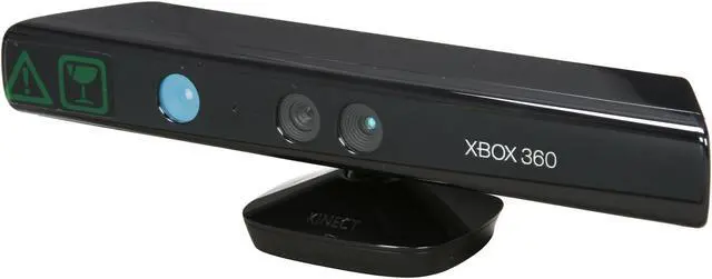 Alt view image 5 of 9 - Microsoft Xbox 360 Kinect Bundle 4 GB Black