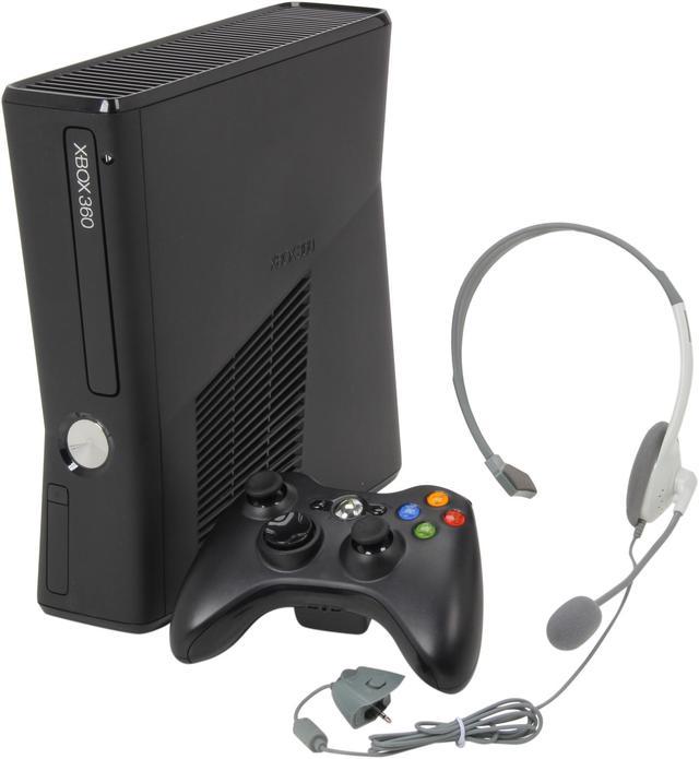 Restored Microsoft Xbox 360 E 4GB Video Game Console and Black