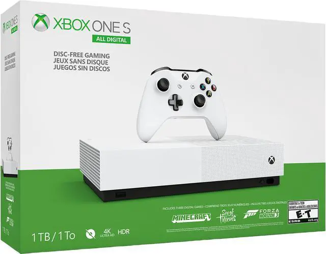 Alt view image 2 of 8 - Xbox One S All-Digital Edition