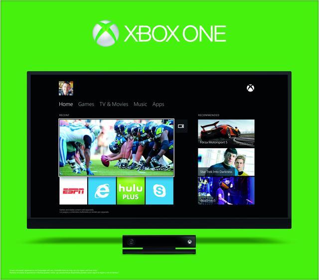 Alt view image 9 of 9 - Xbox One 500GB Console with Kinect