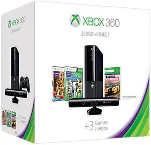 Alt view image 3 of 3 - Microsoft Xbox 360 Bundle 250 GB Hard Drive