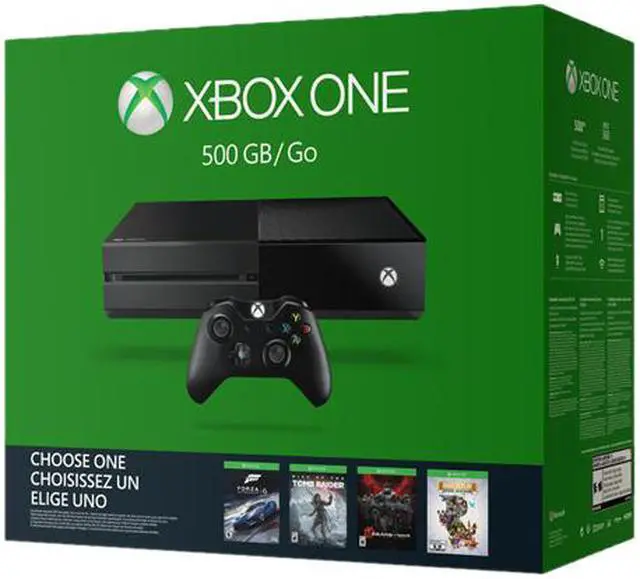 Alt view image 2 of 4 - Xbox One 500GB Name Your Game Console Bundle