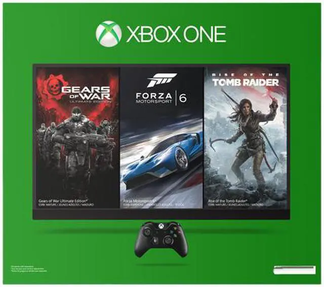 Alt view image 3 of 4 - Xbox One 500GB Name Your Game Console Bundle
