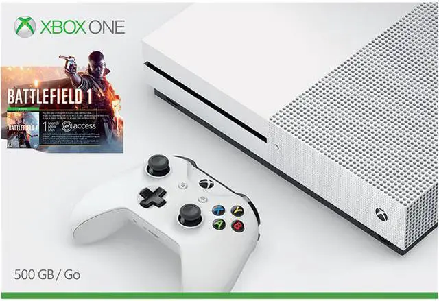 Main image of Xbox One S 500 GB Console - Battlefield 1 Bundle
