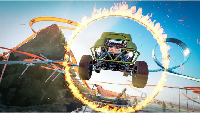 Alt view image 9 of 10 - Xbox One S 500GB - Forza Horizon 3 Hot Wheels Bundle
