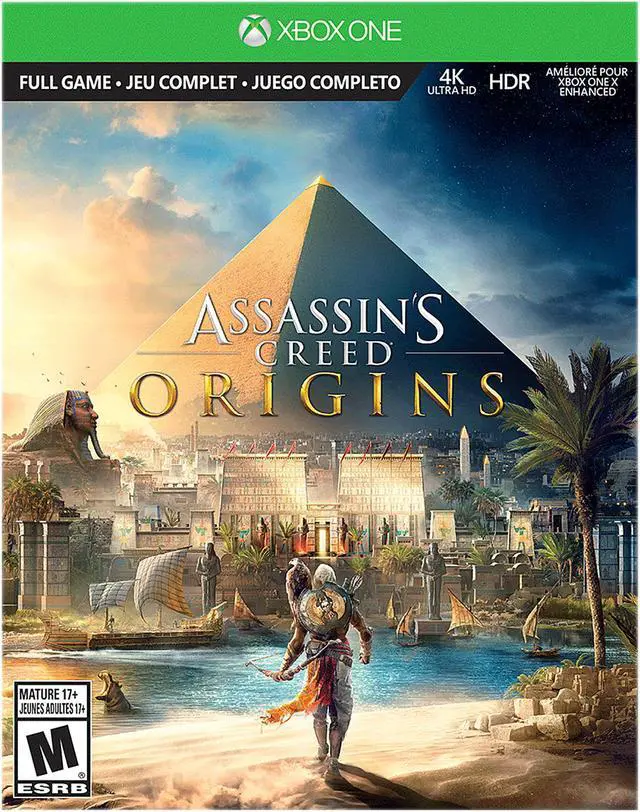 Alt view image 5 of 6 - Xbox One S 1 TB Console - Assassin's Creed Origins Bonus Bundle