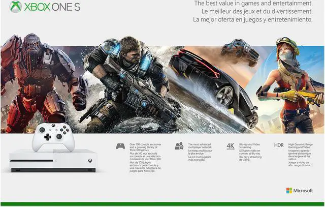 Alt view image 8 of 9 - Xbox One S 1TB Starter Console