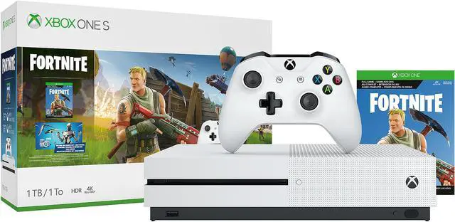 Main image of Xbox One S 1TB Console - Fortnite Bundle