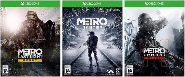Alt view image 5 of 9 - Xbox One X 1TB Console - Metro Exodus Bundle